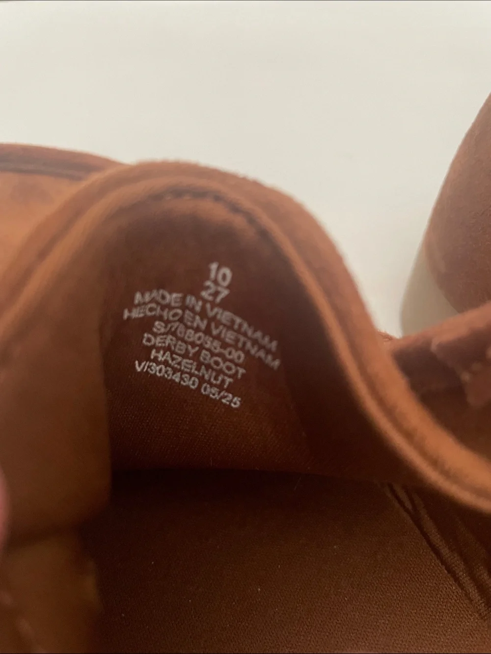 Old Navy hazelnut brown Faux Suede Derby Boots for Women 🌟
